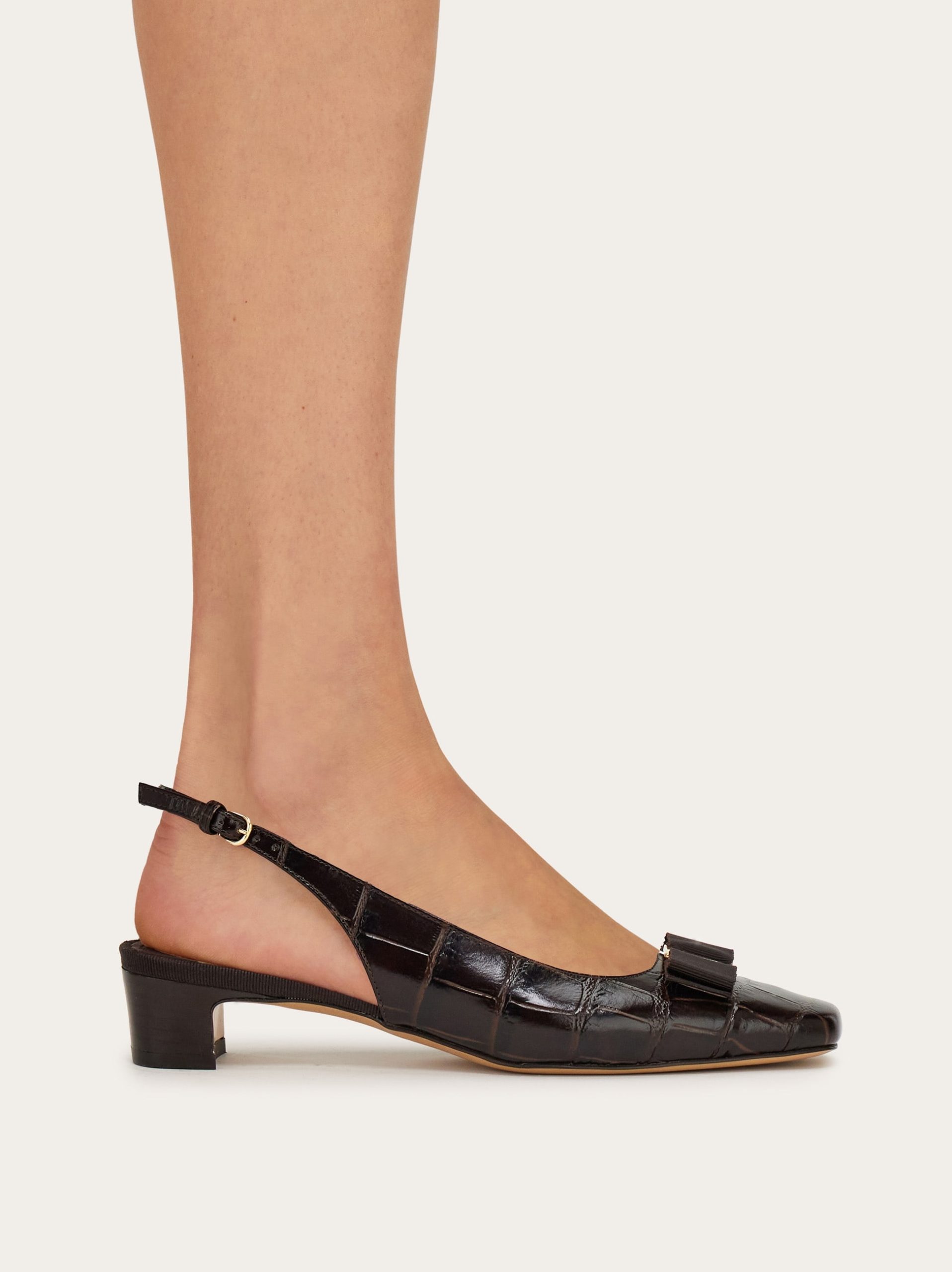 Ferragamo Iconic bow slingback - Image 5